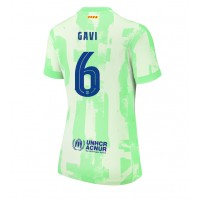 Camiseta Barcelona Paez Gavi #6 Tercera Equipación para mujer 2024-25 manga corta